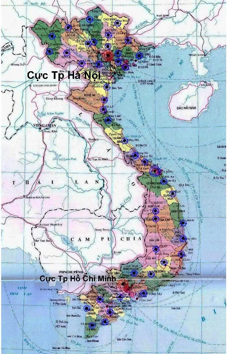 Bao quanh đô thị trung tâm là nông thôn, đô thị hóa phần lớn phát triển trong đất liền, đồng bằng