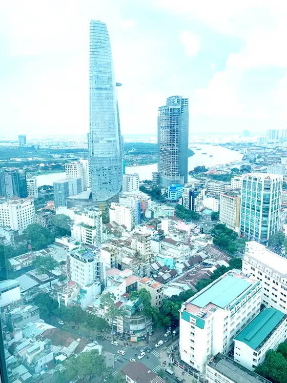 Một góc khu trung tâm TPHCM hiện hữu . Ảnh: PHAN LÊ