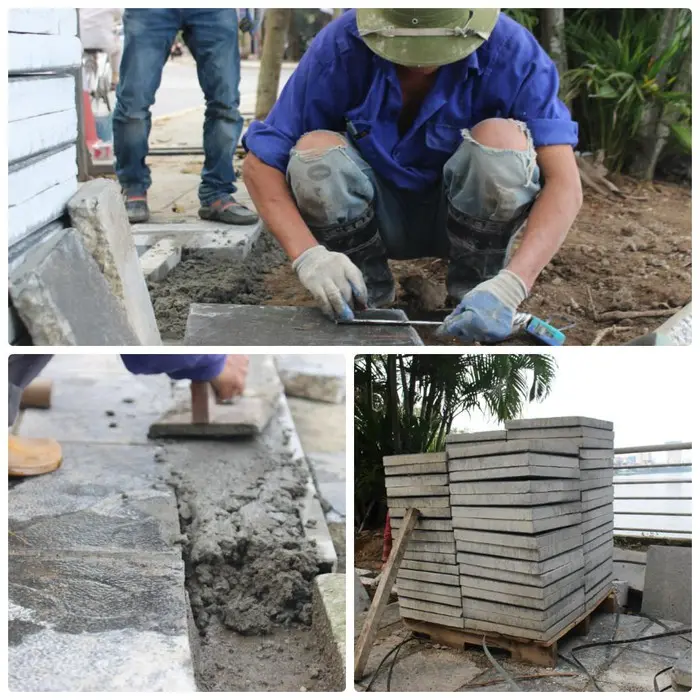 Năm 2019, vỉa hè tiếp tục được lật lên để thi công lát lại đá tư nhiên với độ bền "vĩnh cửu"