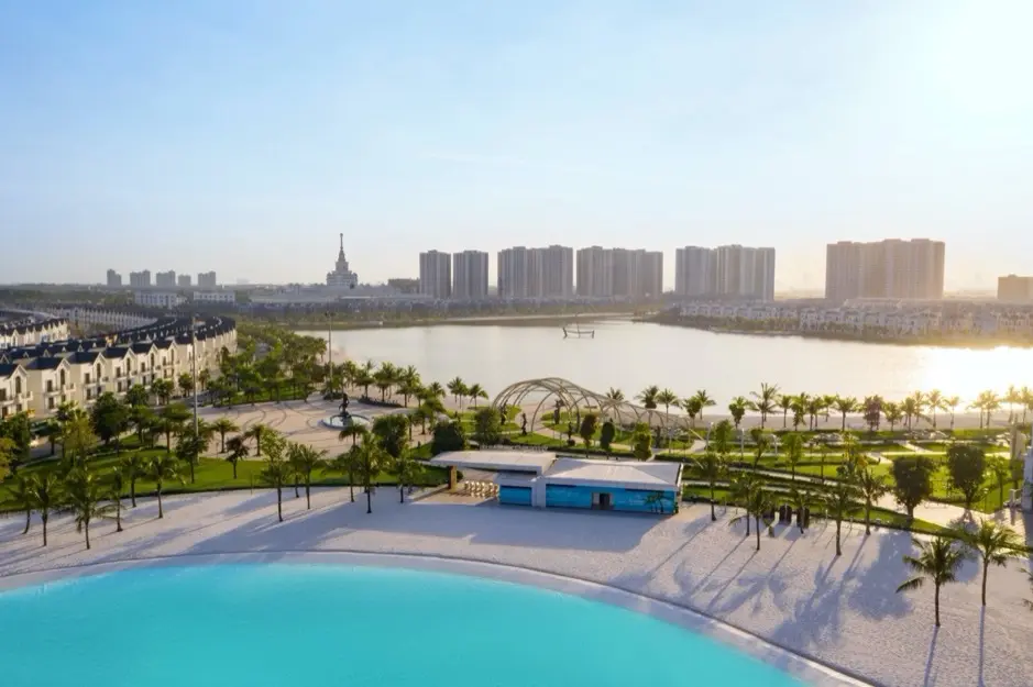 “Bộ tứ sắc xanh” độc đáo có 1-0-2 của thành phố biển hồ Vinhomes Ocean Park