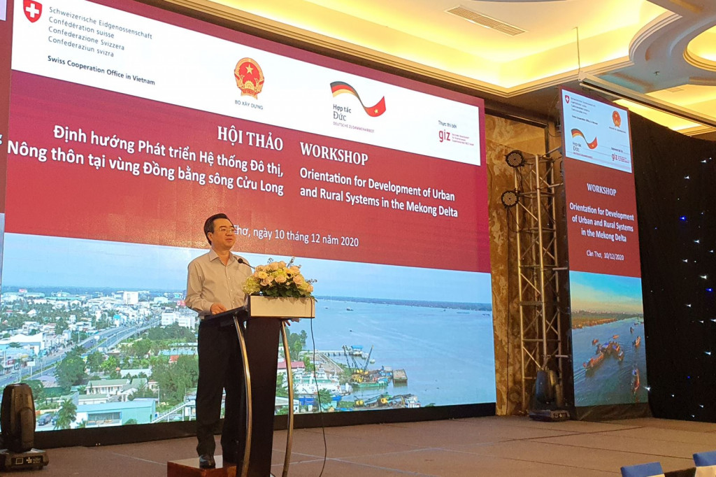 Hội thảo “Định hướng phát triển hệ thống đô thị, nông thôn tại vùng đồng bằng sông Cửu Long