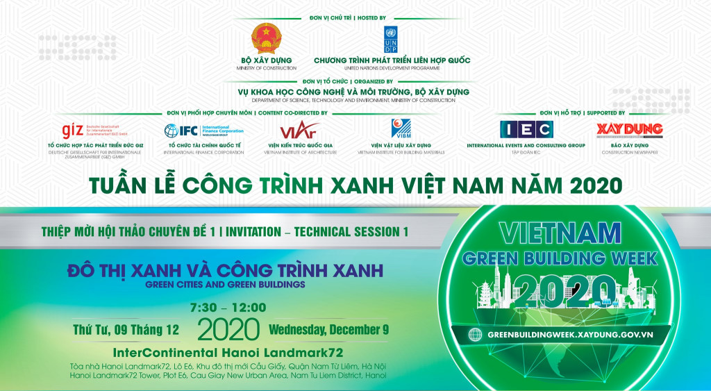 Tuần lễ Công trình xanh Việt Nam 2020