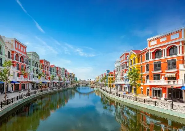 Kênh đào Venice tại dự án Grand World (Hình ảnh chụp thực tế tại dự án) 