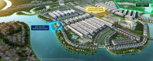 Đại công viên 36ha, Đại lộ Ánh sáng và Bến thuyền cao cấp Manhattan Glory là “bộ 3 siêu tiện ích” tạo điểm nhấn cho Đại đô thị Vinhomes Grand Park 