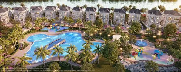 Nội khu The Manhattan Glory là bộ sưu tập công viên phong cách Mỹ như Công viên thiên đường Tropical Malibu, Công viên Manhattan Riverside, Công viên nghệ thuật Broadway…
