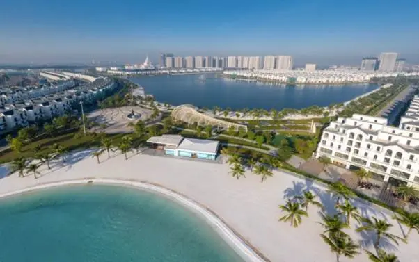 “Bộ tứ sắc xanh” đặc trưng của Thành phố biển hồ Vinhomes Ocean Park