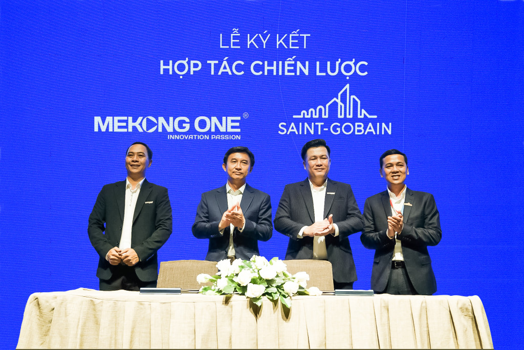 Tập đoàn Saint-Gobain Việt Nam và Tập đoàn Mekong One  trở thành đối tác chiến lược