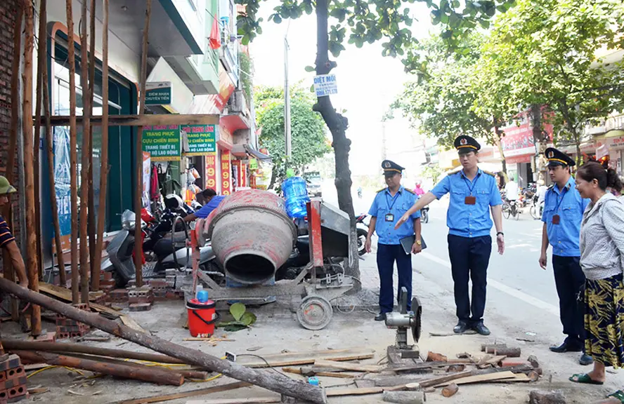 Cấp thiết thành lập Đội quản lý trật tự xây dựng đô thị