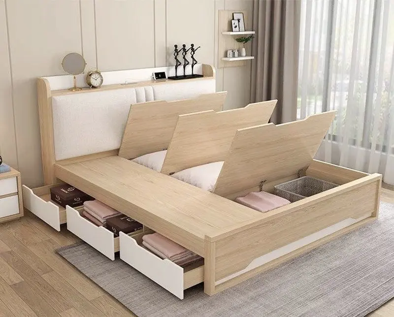 yNội thất quan trọng và chiếm nhiều không gian trong phòng ngủ chính là chiếc giường, đây cũng là nội thất quyết định tới thẩm mỹ của căn phòng, đồng thời ảnh hưởng tới giấc ngủ của gia chủ. Một chiếc giường tích hợp nhiều tính năng sẽ giúp căn phòng của bạn trở nên đẹp hơn, đem lại giấc ngủ ngon.