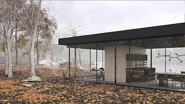 Đây là ngôi nhà vô cùng lạ lùng có tên "Lost House" do kiến trúc sư Gotvyansky, người Ukraine lên ý tưởng. Nhìn bên ngoài, công trình không quá ấn tượng, nhưng bên trong lại ẩn chứa những điều bất ngờ.