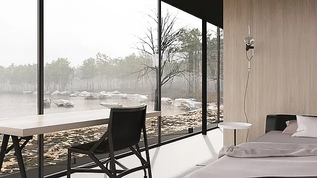 Ý tưởng của kiến trúc sư Gotvyansky không chỉ độc đáo phù hợp với thời công nghệ 4.0 mà có thể giúp cho người sinh sống bên trong giữ được sự riêng tư khi điều chỉnh toàn bộ công trình "biến mất". Và cũng chỉ cần nhờ một cú chạm trên điện thoại, cả ngôi nhà sẽ từ dưới mặt đất trở lại hình dáng bình thường.