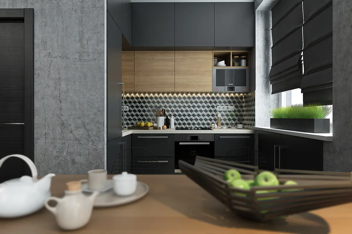 geometric-kitchen-backsplash