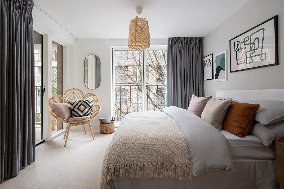 Tạo một phòng ngủ thư giãn và sảng khoái với phong cách Scandinavian hiện đại