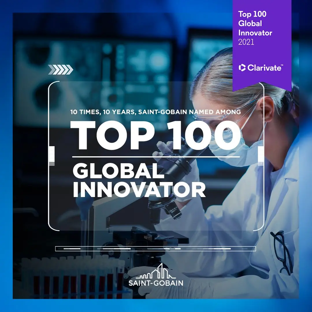 KV Saint-Gobain 10 năm liên tiếp được vinh danh top 100 doanh nghiệp sáng tạo hàng đầu thế giới
