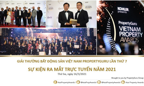 Giải thưởng bất động sản Việt Nam Propertyguru lần thứ 7 chính thức ra mắt