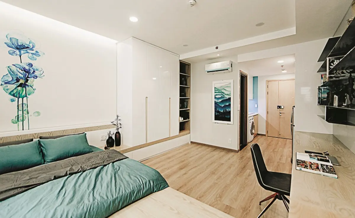 Căn hộ studio tiện nghi, xinh xắn cho chủ nhân độc thân