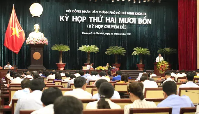 Kỳ họp lần thứ 24 HĐND TP khai mạc sáng 23-3