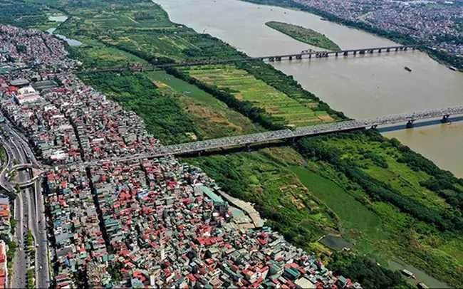 Đón quy hoạch sông Hồng: Giá đất bãi ‘dựng đứng’