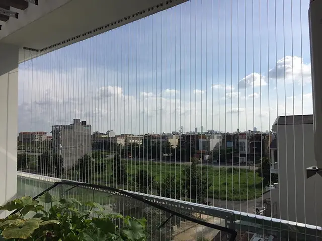 Tìm hiểu về lưới an toàn cho ban công