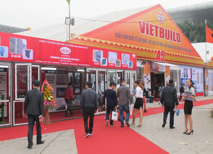 Hơn 1.000 gian hàng tham gia Vietbuild Hà Nội 2021 lần thứ 1