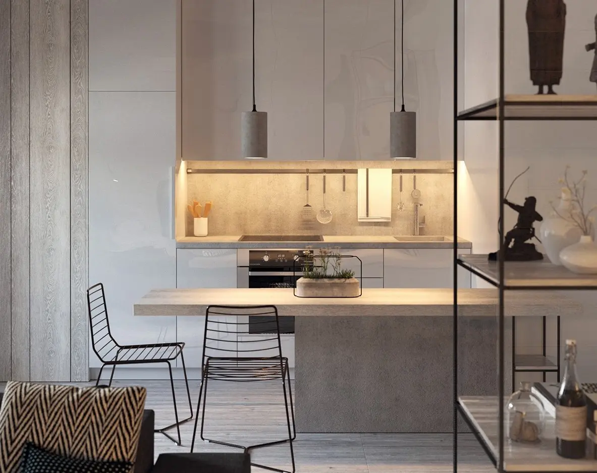 Thiết kế căn hộ nhỏ hơn 50m2 (P4)