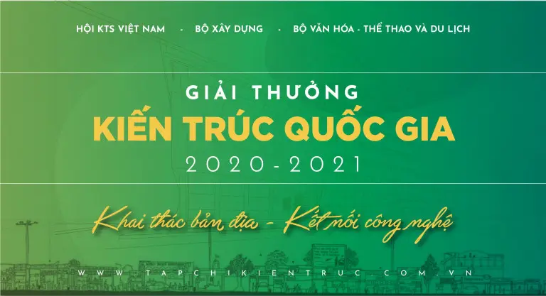 Thông báo số 1 về Giải thưởng Kiến trúc Quốc gia 2021