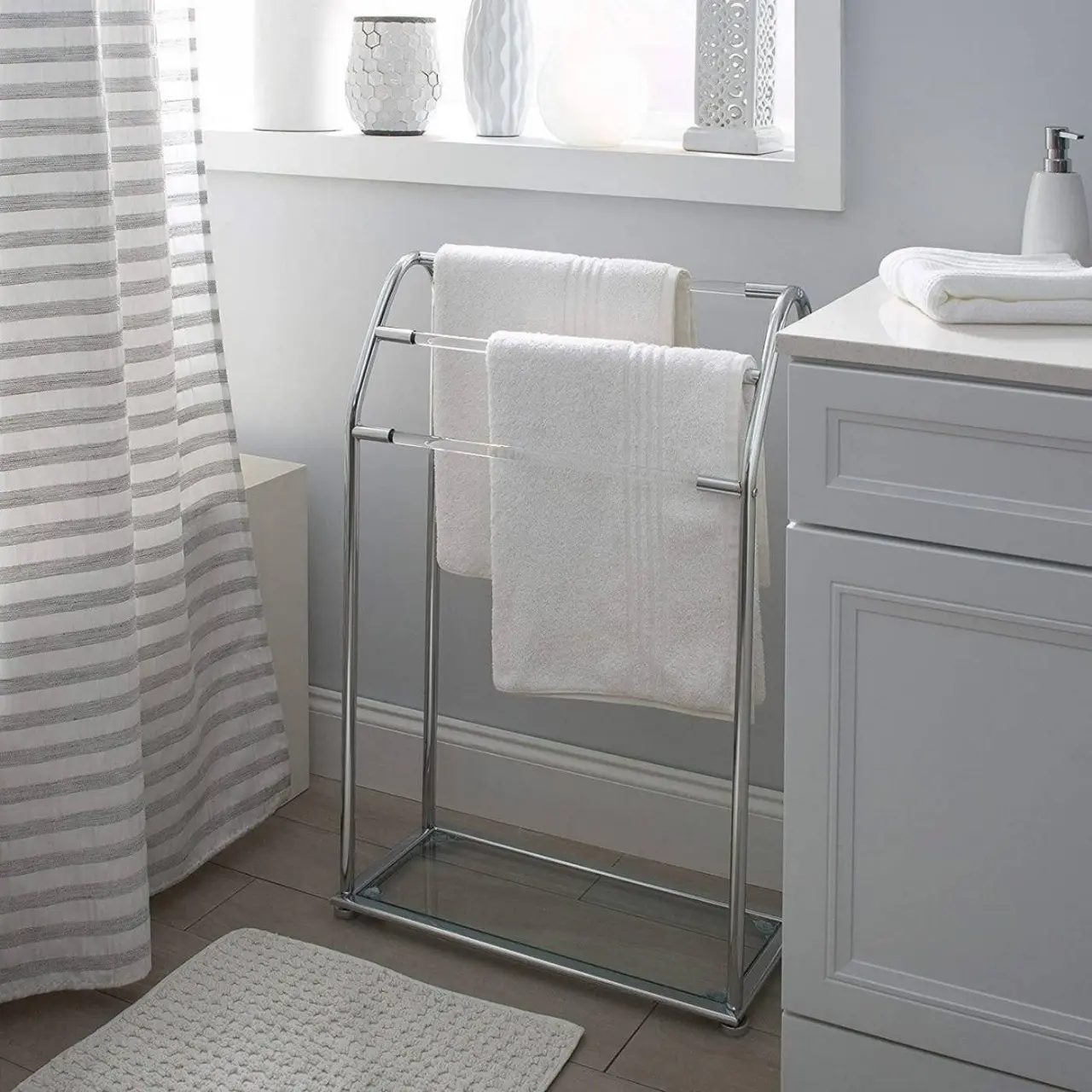 Stainless-Steel-Towel-Stand-36305