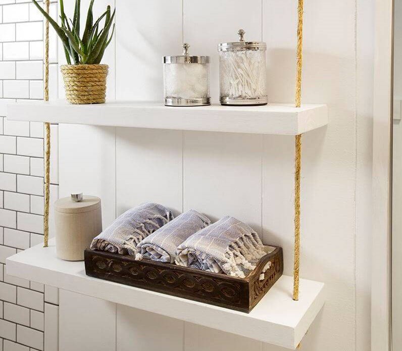 Ý tưởng lưu trữ khăn tắm thông minh và sang trọng (P1)