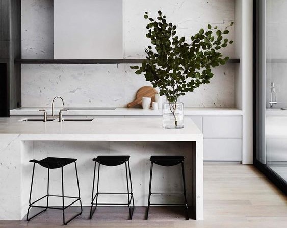 Ý tưởng tích hợp máy hút mùi trong nhà bếp tuyệt đẹp (P1)