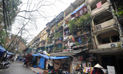 Sớm tháo gỡ “nút thắt” trong cải tạo các chung cư cũ ở Hà Nội