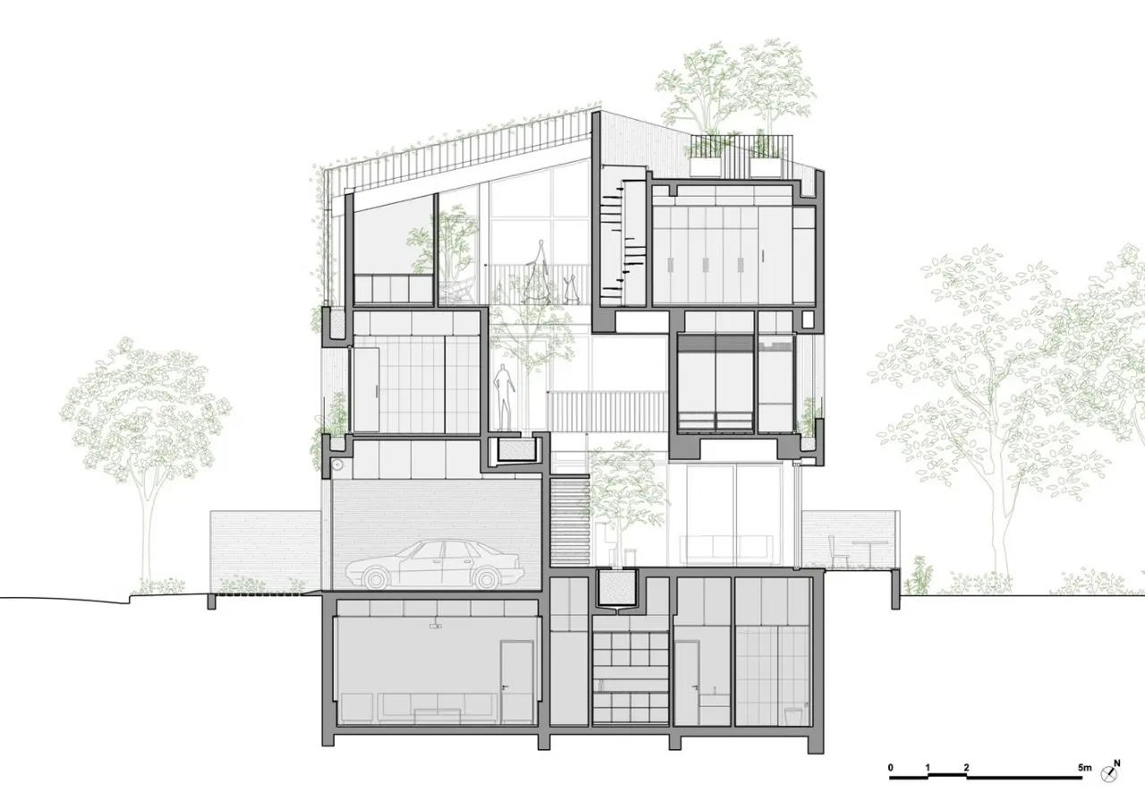 Stepping_Park_House_drawing06_Section
