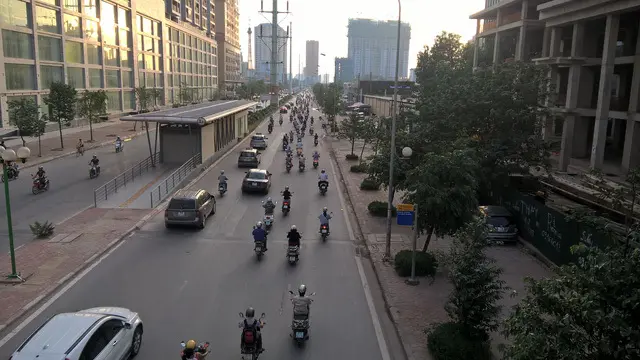 Đường Lê Văn Lương kéo dài (đường Tố Hữu) do Tập đoàn Nam Cường đầu tư theo hình thức BT