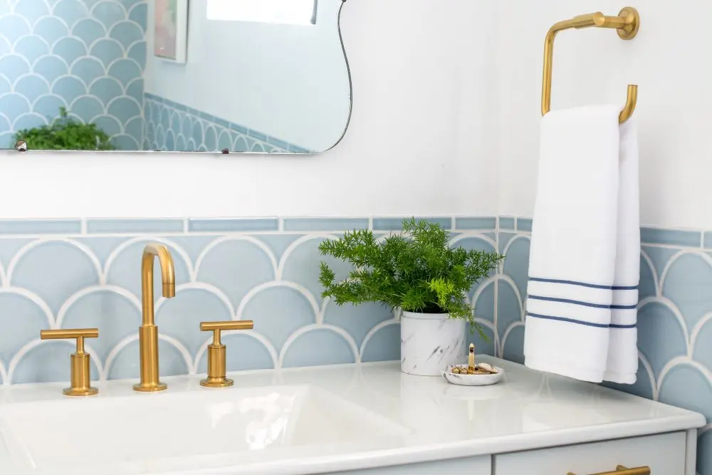Ứng dụng của gạch vảy cá trong trang trí nội ngoại thất