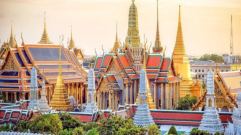 Những cung điện nổi tiếng ở Thái Lan