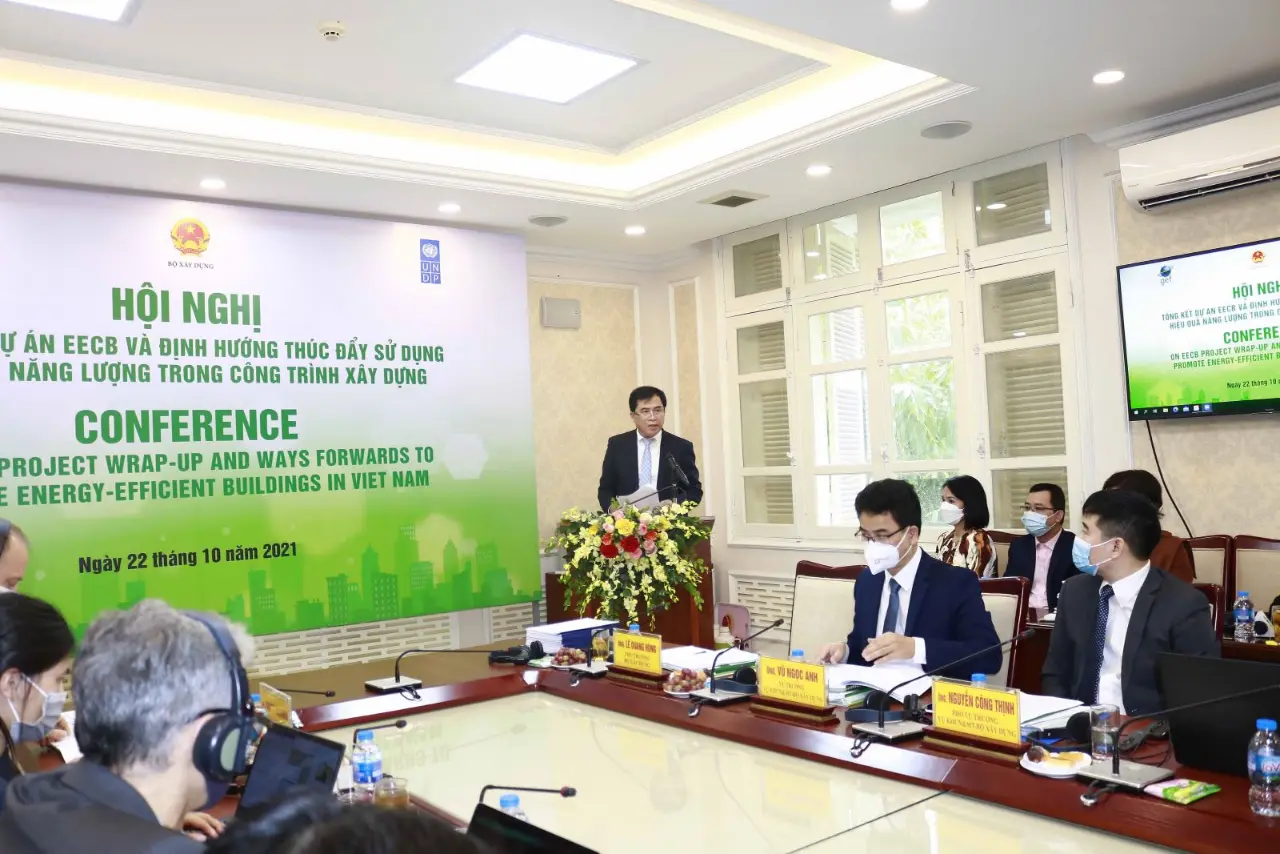 Tổng kết dự án “Nâng cao hiệu quả sử dụng năng lượng trong các tòa nhà thương mại và chung cư cao tầng, định hướng thúc đẩy sử dụng hiệu quả năng lượng trong công trình xây dựng”