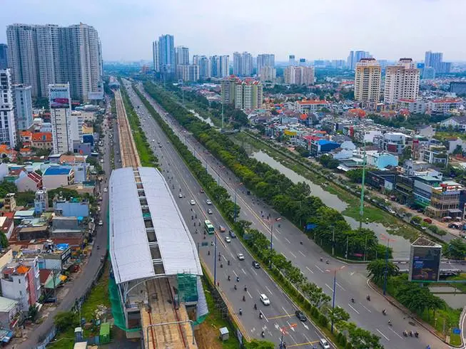 Sẽ phát triển 10 khu đô thị dọc tuyến Metro số 1