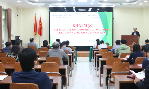 Tập huấn phổ biến quy chuẩn, tiêu chuẩn ngành Xây dựng năm 2021