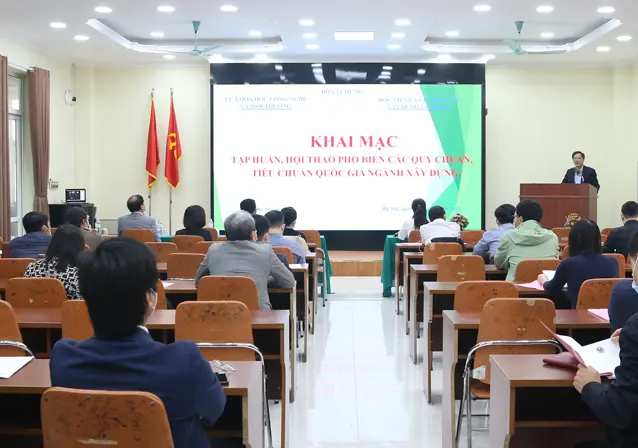 Tập huấn phổ biến quy chuẩn, tiêu chuẩn ngành Xây dựng năm 2021