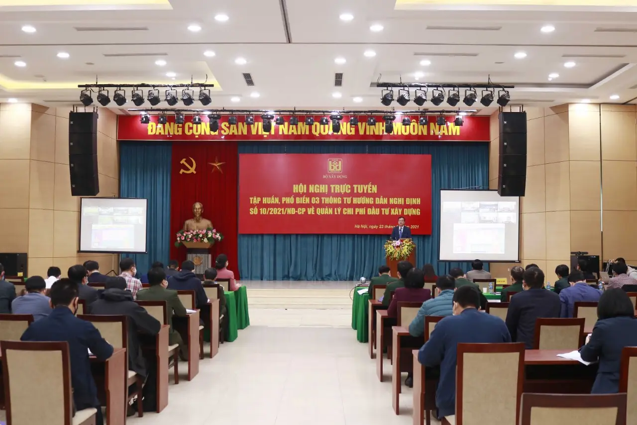 Hội nghị tập huấn, phổ biến nội dung 3 Thông tư hướng dẫn Nghị định về quản lý chi phí đầu tư xây dựng