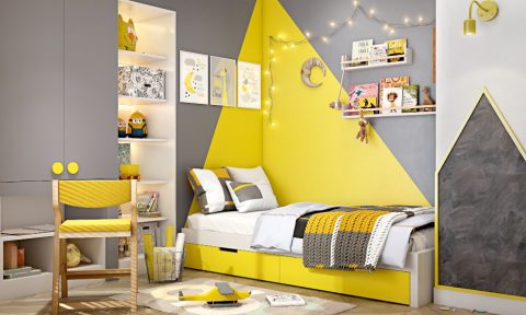 Ý tưởng thiết kế phòng ngủ cho các bé (P1)