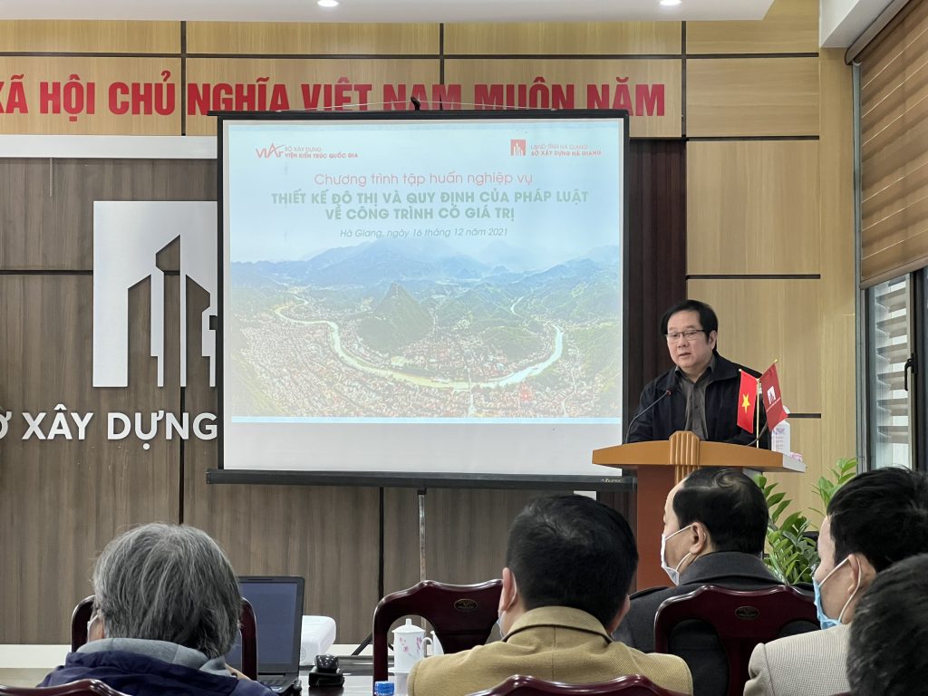 Viện Kiến trúc Quốc gia hoàn thành tập huấn nâng cao năng lực cán bộ ngành xây dựng tại các địa phương