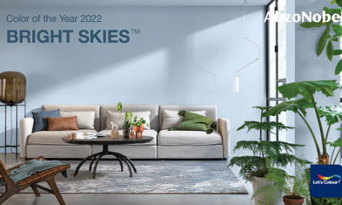 AkzoNobel mang hơi thở bình thường mới vào ngôi nhà của bạn  với Màu Dulux của Năm 2022