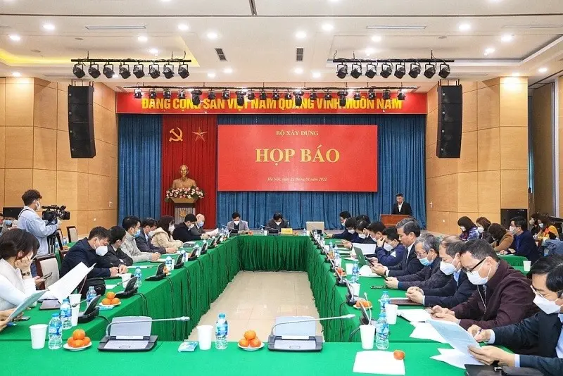 Bộ Xây dựng tổ chức họp báo đầu xuân 2022