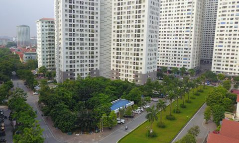 Giá căn hộ Hà Nội tăng gần 40%/năm