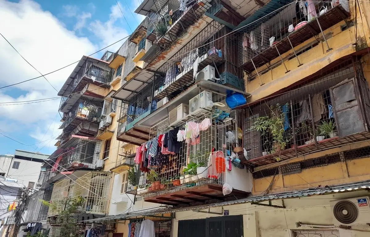 Thời gian phá dỡ các nhà chung cư cũ ở Hà Nội