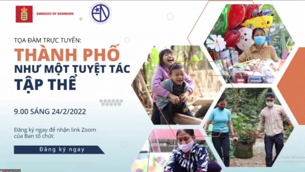 Tọa đàm “Thành phố như một tuyệt tác của tập thể”