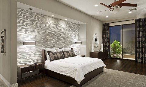 Phòng ngủ nổi bật với hoạt tiết hình học (P2)