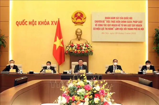 Lập Quy hoạch Thủ đô cần sự bài bản, khoa học, đảm bảo thống nhất, đồng bộ