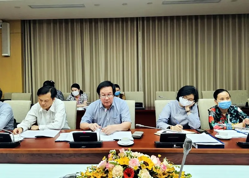 Nghiệm thu Nhiệm vụ thường xuyên theo chức năng của Viện Kiến trúc Quốc gia năm 2021
