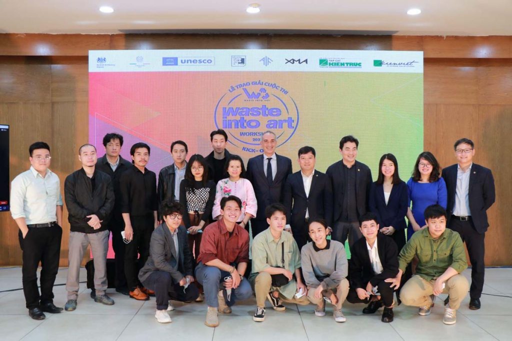 Lễ trao giải Cuộc thi “Waste Into Art 2021 – Plastic into Creative” và Kick-off Workshop